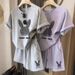 Women's Clothing Women's Sports And Leisure Suit Loose Fit Summer Outfit Short Sleeved Two Piece Set Fashionable Youthful_ecoleips.com