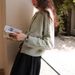 Australian Merino Wool Cable Knit Cardigan – Petite-Friendly Cropped Length With Honeycomb Stitch, Softest Wrap For Cool Weather_ecoleips.com
