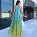 Women's Sleeveless Maxi Dress European American Style Light Luxury Design For Autumn_ecoleips.com