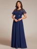 Women's Clothing Summer Temperament Elegant Sequins Splicing Celebrity Dresses_ecoleips.com
