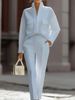 Modern Urban Commuter Two-Piece Set With Functional Pockets | Office To Weekend Wear_ecoleips.com
