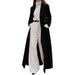 New Women's Clothing Casual Long Solid Color Warm Woolen Coat Coat_ecoleips.com