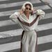Stylish Women's Casual Sport Set With Zip Hoodie And Pants Urban Streetwear, Comfortable Polyester Fabric, Multiple Colors And Sizes For Everyday Wear_ecoleips.com
