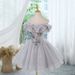 Women's Clothing Dress Princess Dress Female New Birthday Party Fairy Adult Ceremony Short Petite Wedding Dress_ecoleips.com