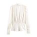 Aria Basics Aria Basics ZA Cross-Border Foreign Trade European And American Style Women's Clothing New Design Self-Made Fashionable Silk Satin_ecoleips.com