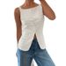 2025 Foreign Trade Cross-Border New Xiyin Hot-Selling Summer Sleeveless Vest Top Women's Clothing_ecoleips.com
