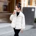 girl Off-Season Chinese Style Button Down Cotton Jacket For Women, Short Style, New Year Knitted Large Lapel Winter Fashion_ecoleips.com