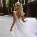 Women's Clothing New Bride Light Wedding Dress Super Fairy Perspective Deep V Neck Sexy Trailing Slim Wedding Dress_ecoleips.com