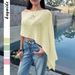 DiYun European And American Casual Vacation Versatile Semi-sheer Shawl Top Knitted Women's Clothing 2026 Summer_ecoleips.com