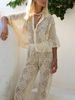 Women's Clothing Summer Beach Ladies Solid Color Knitted Plaid Sexy Hollow Beach Bikini Outerwear Suit_ecoleips.com