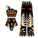 Women's Clothing Sexy One-piece Conservative Warm Printed Swimsuit Wrap Skirt Suit_ecoleips.com