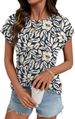 LOMON Womens Summer Tops Short Sleeve Shirts Cap Sleeve Tops Crew Neck Cute Trendy Tunic Blouses Dressy Casual Outfits 2026_ecoleips.com