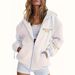 Women's Fleece-Lined Hooded Sweatshirt With Print - Cozy Long Sleeve Pullover For Fall & Winter_ecoleips.com
