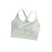New Style Sports Bra For Running, Seamless, Steel Ring Free, Gathered, Shockproof, Yoga Women's Bra Vest, New Style Beautiful Back Bra_ecoleips.com