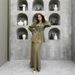 Cross-border Ready-to-ship Women's Clothing 2025 Autumn New Elegant Cardigan Top And Solid Color Socialite Dress_ecoleips.com