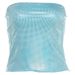 Women's Trendy Street Style Sexy Strapless Vest Top with Sparkling Back Tight Fit New 2026_ecoleips.com
