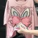 Plus Size Patchwork Print T-Shirt For Women – Oversized Loose Fit, Soft Polyester, Summer Casual & Comfortable Top_ecoleips.com