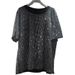 Women's Style Slimming T-Shirt Rhinestone Covered Round Neck Short Sleeve Plus Size Loose Fit Versatile Flattering Top_ecoleips.com
