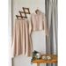 Verve New Women's Clothing Solid Color Soft Wrinkled Muslim Skirt Shirt Fashion Set_ecoleips.com
