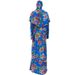 Printed Elegant Short Headscarf Style Long Sleeve Dress Two-Piece Set_ecoleips.com