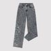 Heavy Embroidered Stretch Denim Pants – Retro High-Waisted Flared Jeans For Women_ecoleips.com