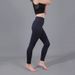 Women's Clothing Yoga Pants High Waist Hip Lifting Slim Sports Side Pocket Leggings_ecoleips.com
