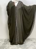 New Design Ramadan Muslim Abaya Luxury Arabian Bat Sleeve Robe Rhinestone Hooded Dress Fashion Elegant Dubai Middle East Kimono_ecoleips.com