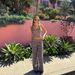 Women's Clothing Women's Minimalist Striped Wide Leg Pants Folded Waist Casual Street Style Suit Hot Girl Trendy High Waist Pants_ecoleips.com