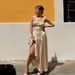 Fashion Women Square Neck Sleeveless Slip Dress Sexy Elegant Patchwork Open Back Slim Bodycon Long Maxi Dress_ecoleips.com