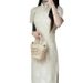 Chinese Qipao Summer Champagne Color Engagement High-End Elegant Improved Young Style Girl Dress New 2025_ecoleips.com