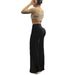 Women's Clothing High Waisted Slim Fit Wide Leg Pants For Women Hip Lifting Slimming Effect Plus Size Fitness Sports Yoga_ecoleips.com