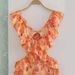 23 Styles Of XX European And American Style Women's New Spring V-neck Ruffle Design Backless Printed Dresses_ecoleips.com