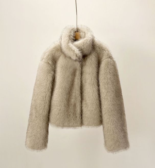 Fox Fur Coat Women's Short Thickened Temperament Thin Fur Coat_ecoleips.com