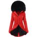 Women's Clothing Cotton Padded Jacket For Women, Long Cotton Padded Jacket, Women's Casual Hooded Coat, Fur Collar, Cotton Padded Jacket_ecoleips.com