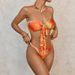 Aria Basics 2025 Cross-border European And American Tie-Dye Lace-Up Bikini Pleated Beach Skirt Three-Piece Women's Swimsuit Sexy_ecoleips.com