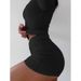 Solid Color Long-Sleeved And High-Elastic Shorts For Sports Yoga, A Crop Top Suit For Slimming And Highlighting The Figu_ecoleips.com