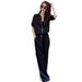 Black Zipper Elegant Thin Cardigan Slimming Short Sleeve Two-Piece Set Women's Clothing 2025 Spring Summer Complete_ecoleips.com
