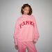Women's Embroidered Letter Crew Neck Sweatshirt Casual Simple Autumn Winter Hooded Sweatshirt_ecoleips.com