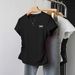 Women's Clothing Women's Slim Fit Round Neck T-Shirt Bow Print Short Sleeved Style Summer Top For Formal & Casual For Women_ecoleips.com