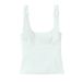 Aria Basics Aria Basics Cross-border European And American Style Wide-shoulder Tie-up Camisole Women, Stylish Elastic Short Sleeveless Top For_ecoleips.com