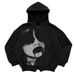 Women's Street Fashion Hooded Sweatshirt Loose Pocket Zipper Cardigan Y2K Jacket Sports Style Autumn 2025_ecoleips.com