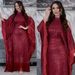 Women's Clothing New Malay Fashion Women's Bat Sleeve Sequined Robe Muslim Dress_ecoleips.com