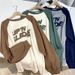 Women's Thin Sweatshirt Jacket Spring Autumn 2021, European And American Korean Style, Loose Fit, Slimming,_ecoleips.com