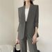 girl Set Women, Spring And Autumn 2025 New Korean Style, Street Fashionable Casual Elegant Professional Suit For Women_ecoleips.com