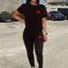 Women's Clothing Women's Fashion T-Shirt And Short Sleeved Set Style Clothing For Women For Formal & Casual For Women_ecoleips.com