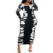 Women's Clothing Plus Size Women's Off-Shoulder Dress Style Tight Fit Long Sleeves For Formal & Casual For Women_ecoleips.com