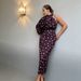 New 2026 French Style Slim Fit Long Dress Two Piece Set with European American Style Shawl Design Women's Fashion_ecoleips.com