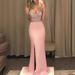 Women’s Clothing Sexy Suspenders Sequined Backless Dress Long Skirt_ecoleips.com