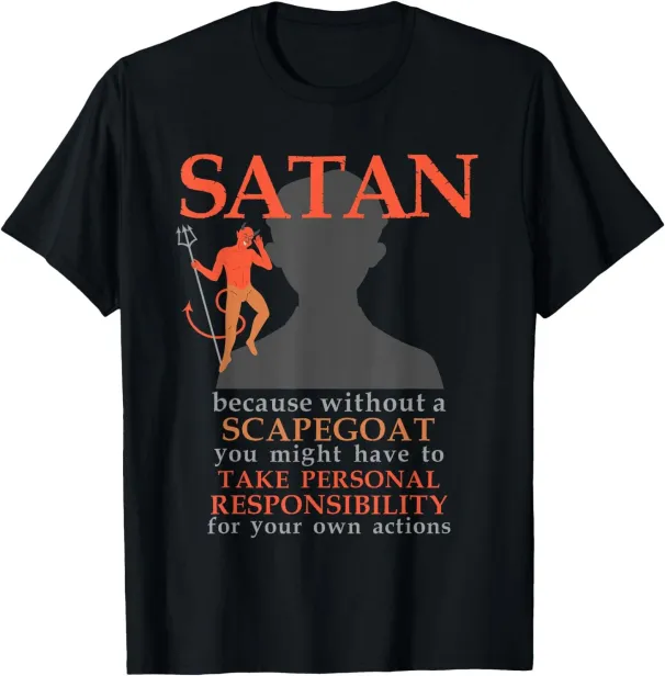 Women's T-Shirts Satan Loves Me Baphomet Teufel 666 Saying Agnostiker Atheist T-Shirt_ecoleips.com