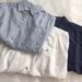 Spring And Autumn Korean Version Commuter Shirt Women's Lapel Pocket Simple Fashion Embroidered Single-Breasted Shirt Lo_ecoleips.com
